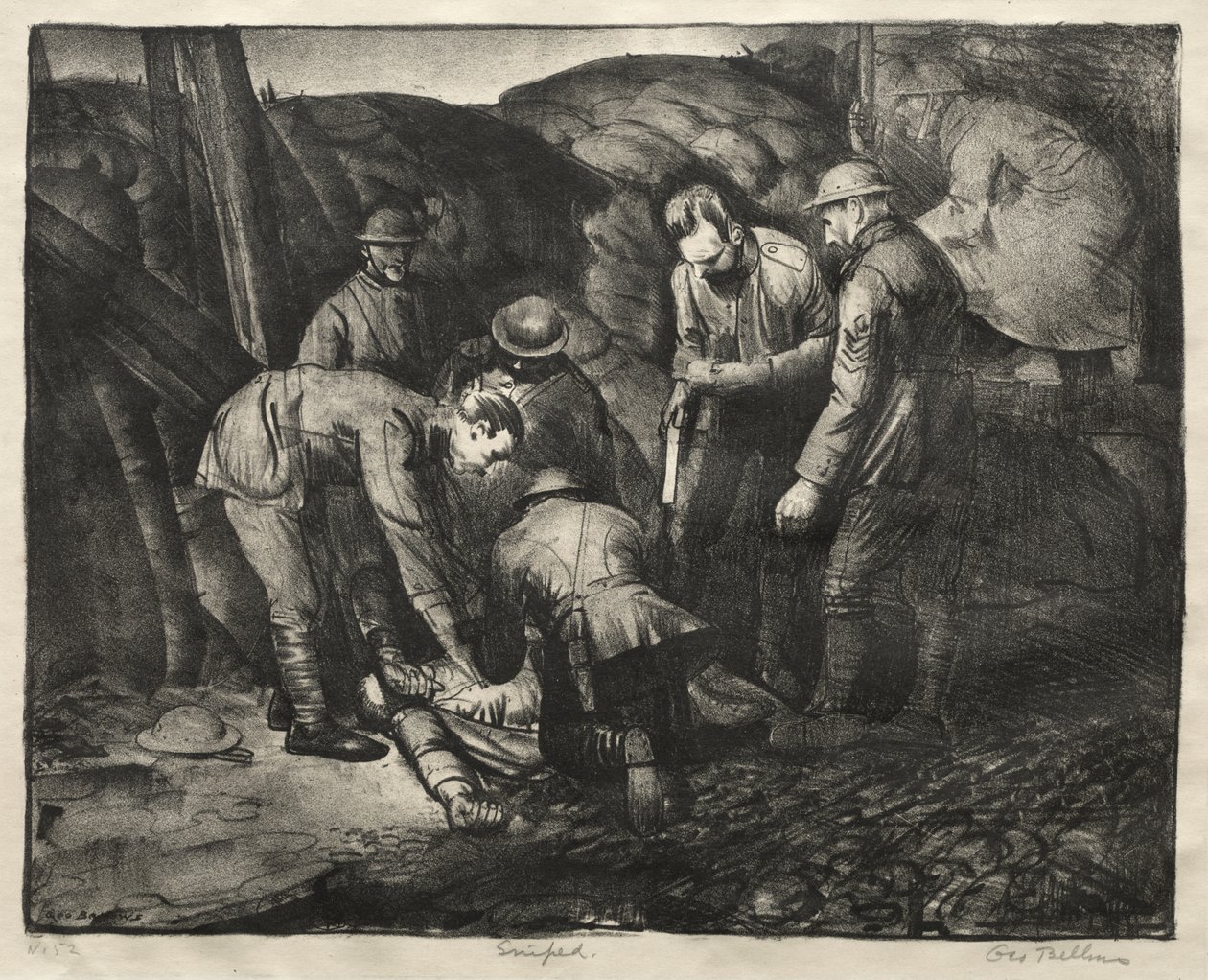 Série « War » :  Sniped - George Bellows