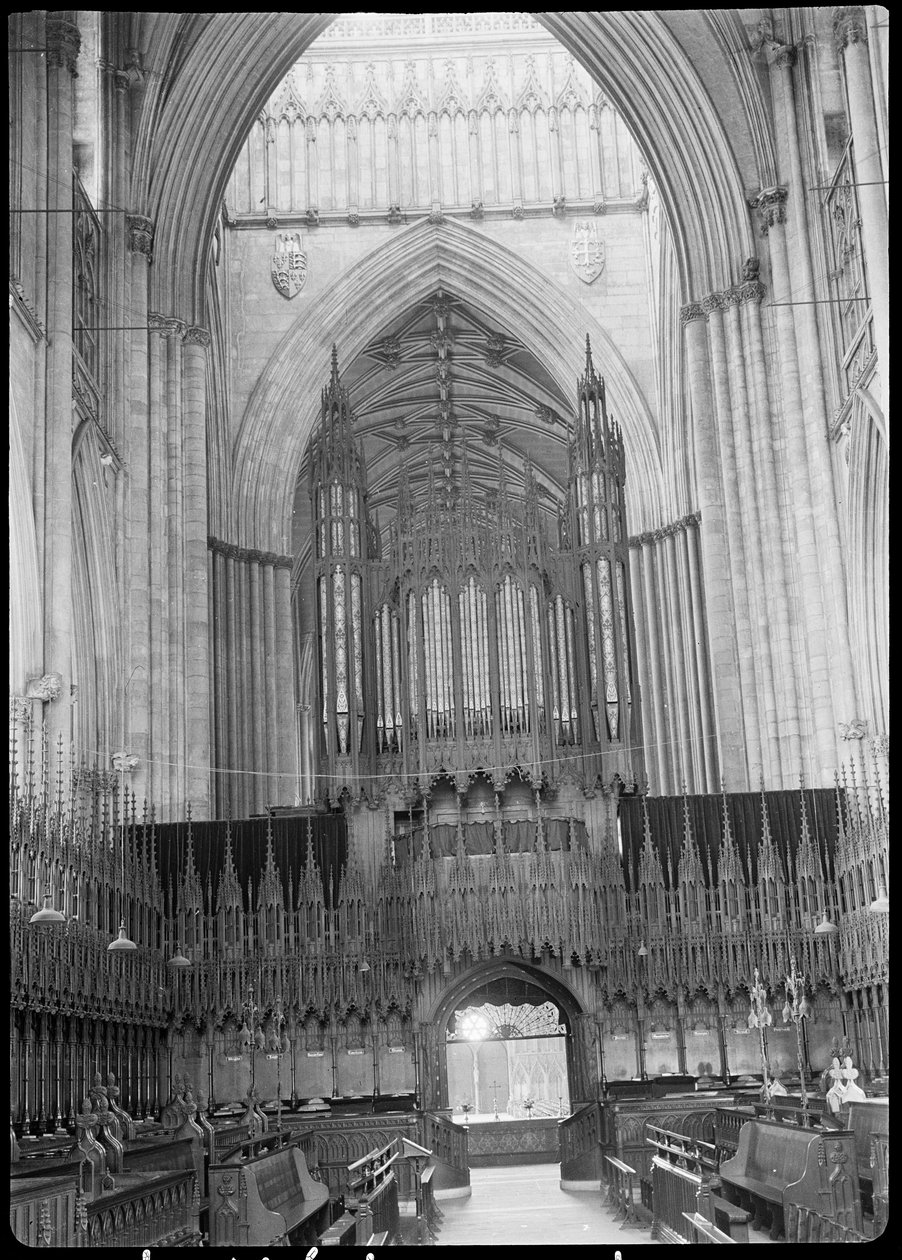 York Minster, Minster Yard, York, 1942 - George Bernard Wood