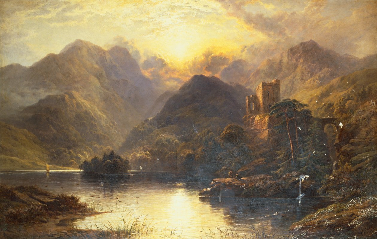 Un loch des Highlands - George Blackie Sticks