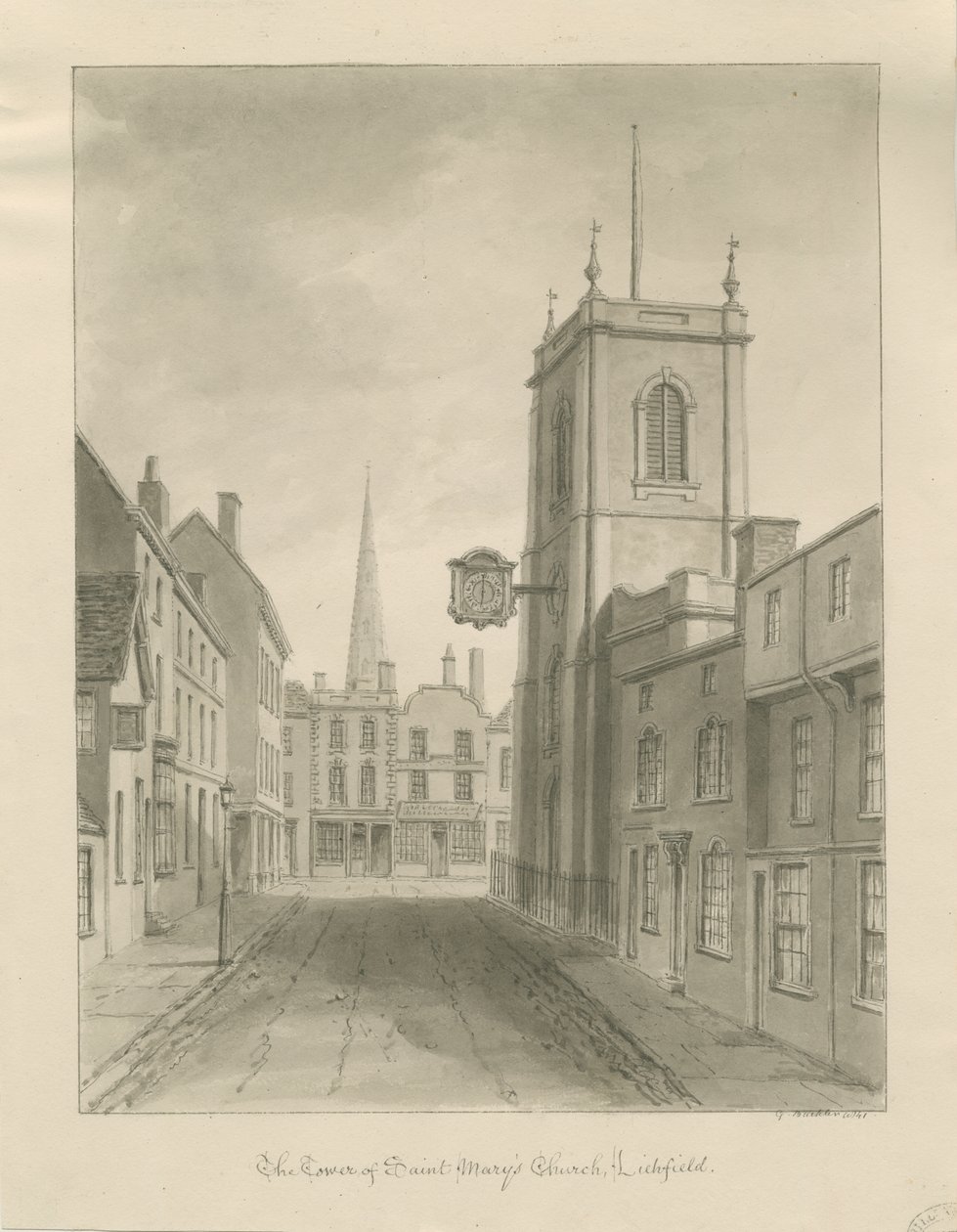 Lichfield - Église Sainte-Marie - George Buckler