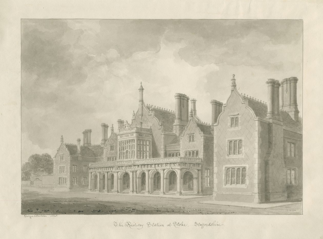 Gare de Stoke-upon-Trent - George Buckler