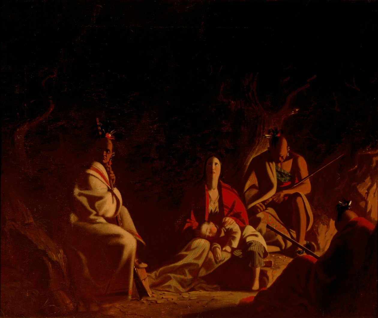 Capturé par les Indiens - George Caleb Bingham