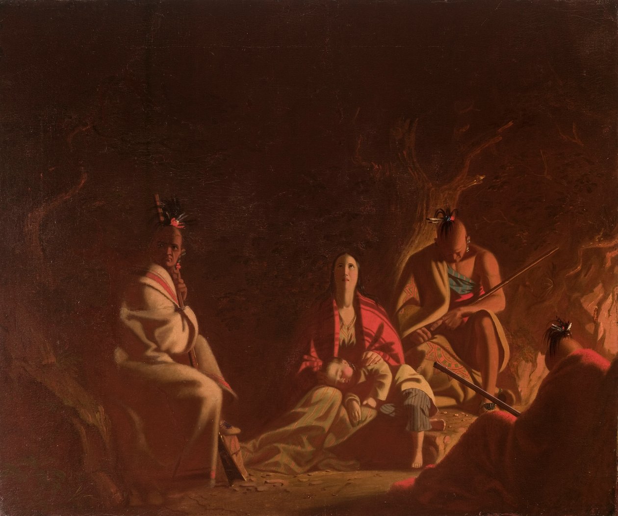 Capturé par des Indiens - George Caleb Bingham