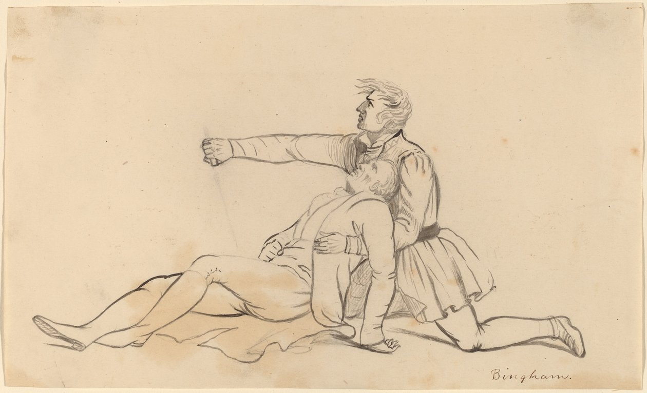 La mort du général Warren - George Caleb Bingham