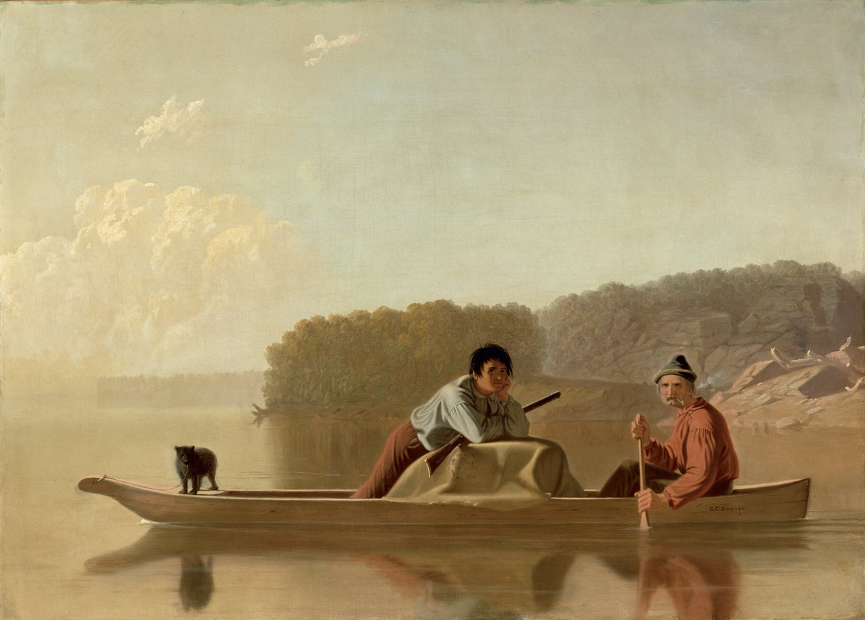 Le Retour des trappeurs, 1851 - George Caleb Bingham