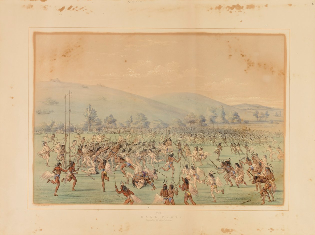 Jeu de balle--no. 23 - George Catlin