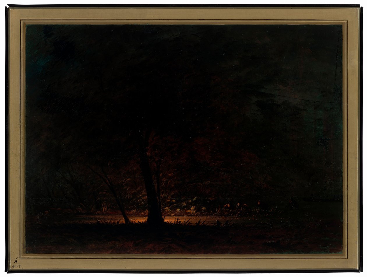 Ignis Fatuus, Rio Uruguay - George Catlin