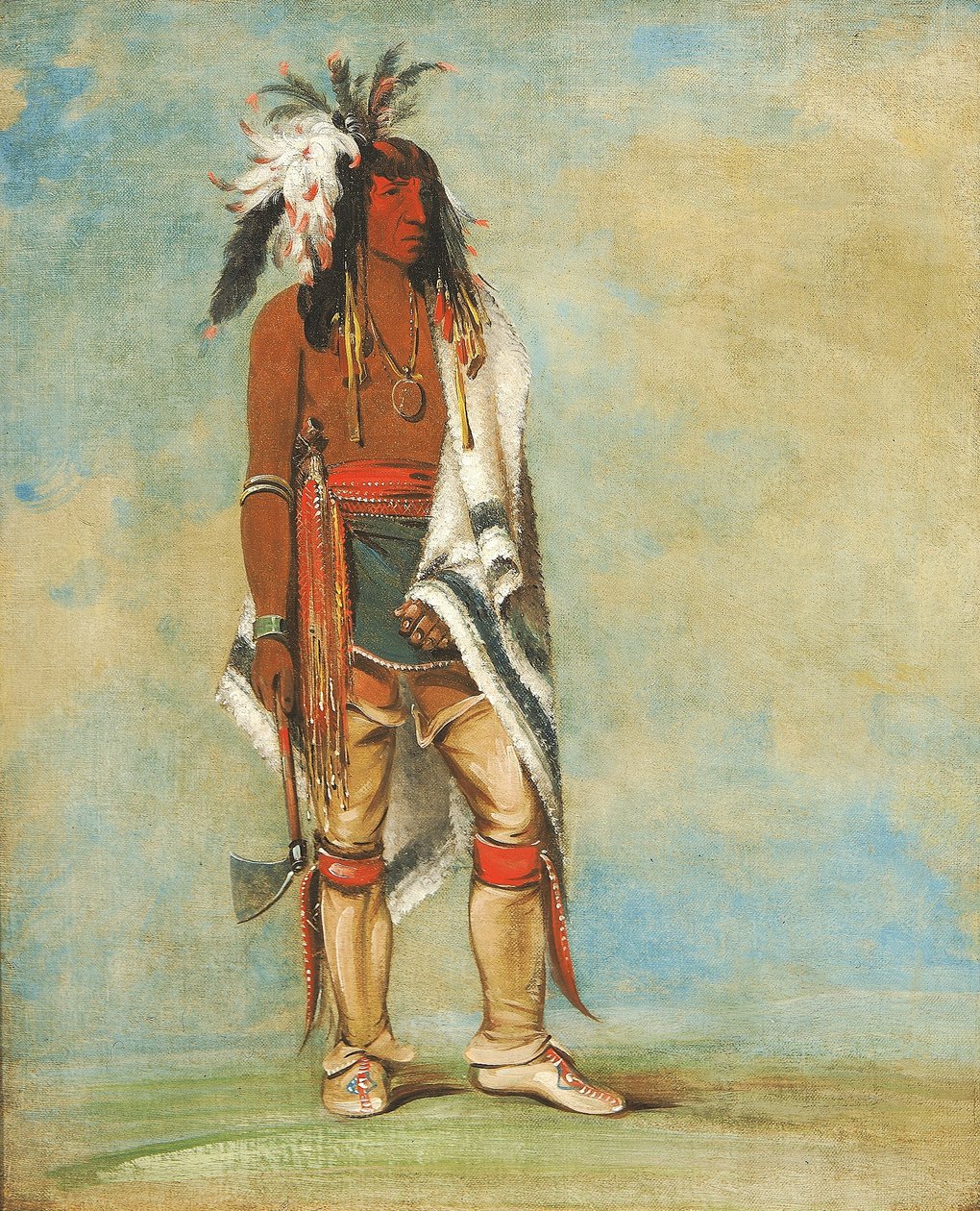 Nót-to-way, un chef - George Catlin