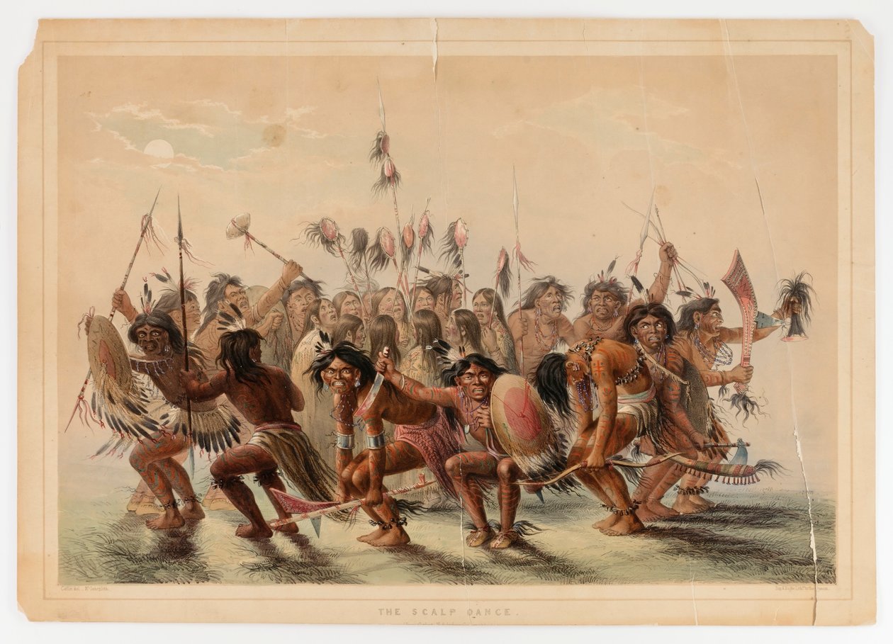 La danse du cuir chevelu - George Catlin