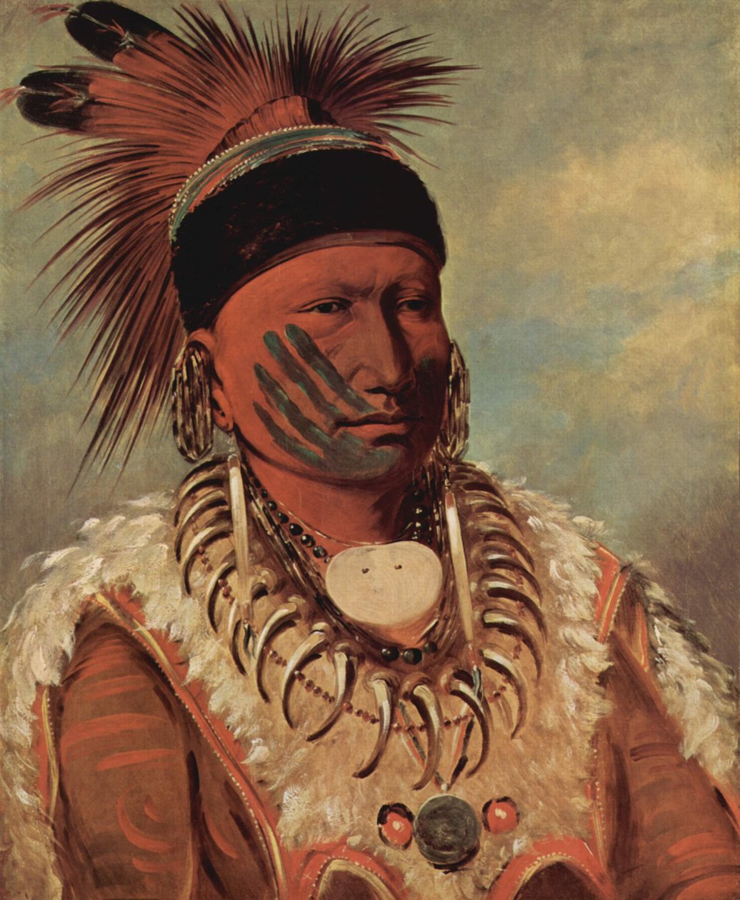 Le Nuage Blanc, chef des Iowas - George Catlin