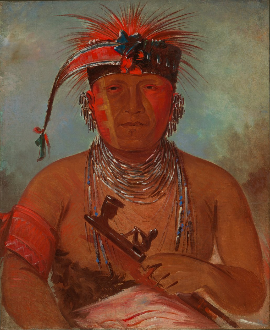 Wée-ke-rú-law, Celui qui échange - George Catlin
