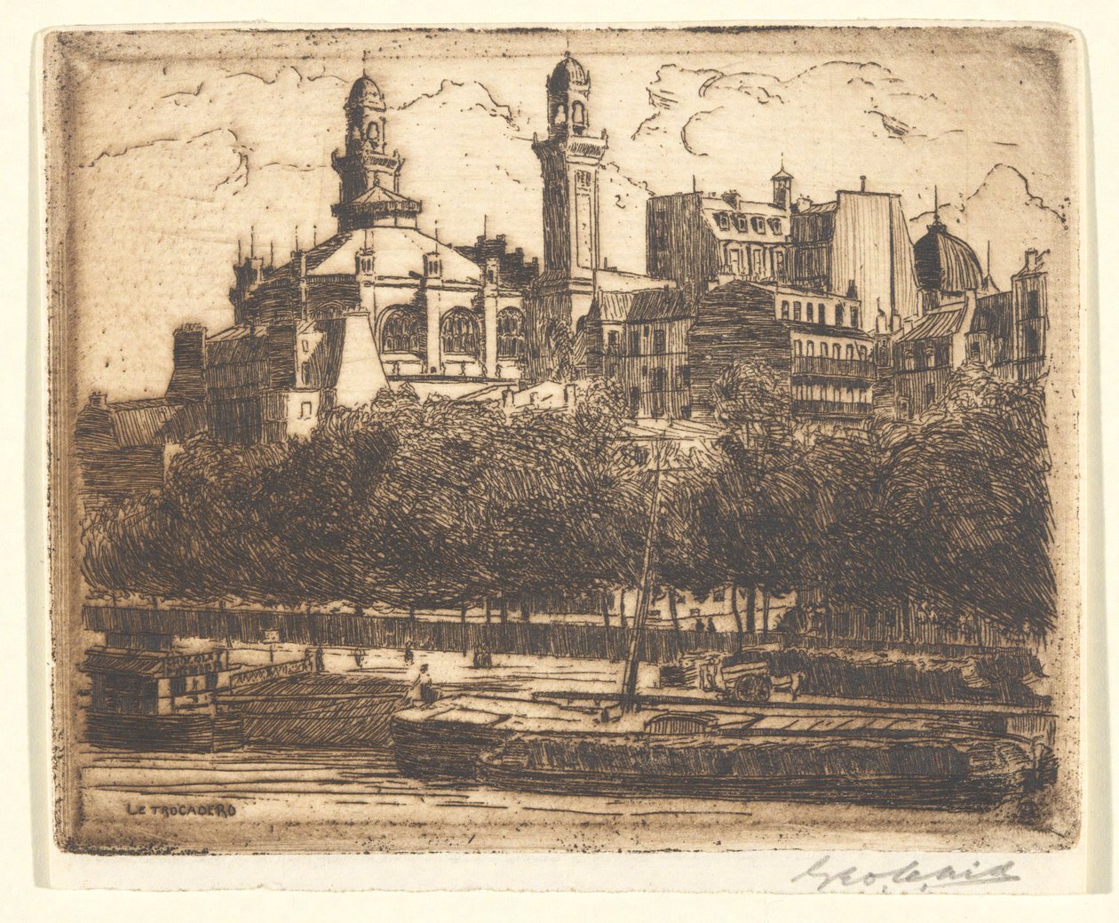 Le Trocadéro - George Charles Aid