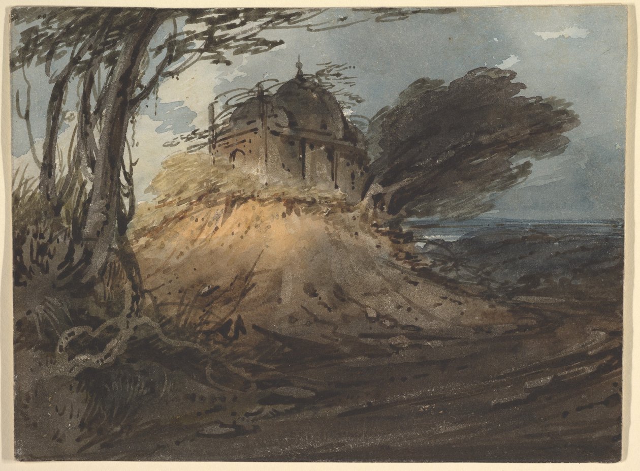 Temple indien - George Chinnery