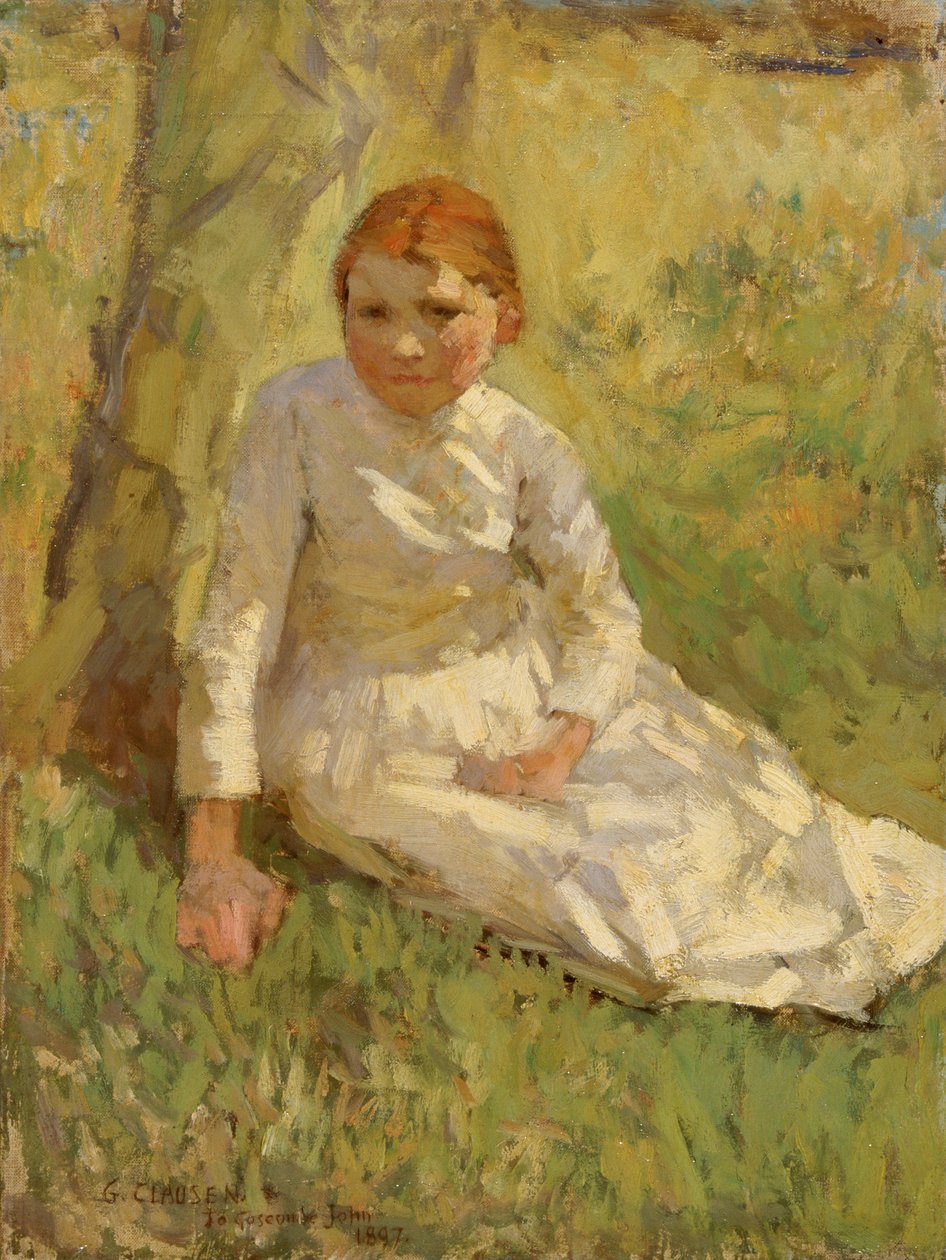 Fille dans un champ, 1897 - George Clausen