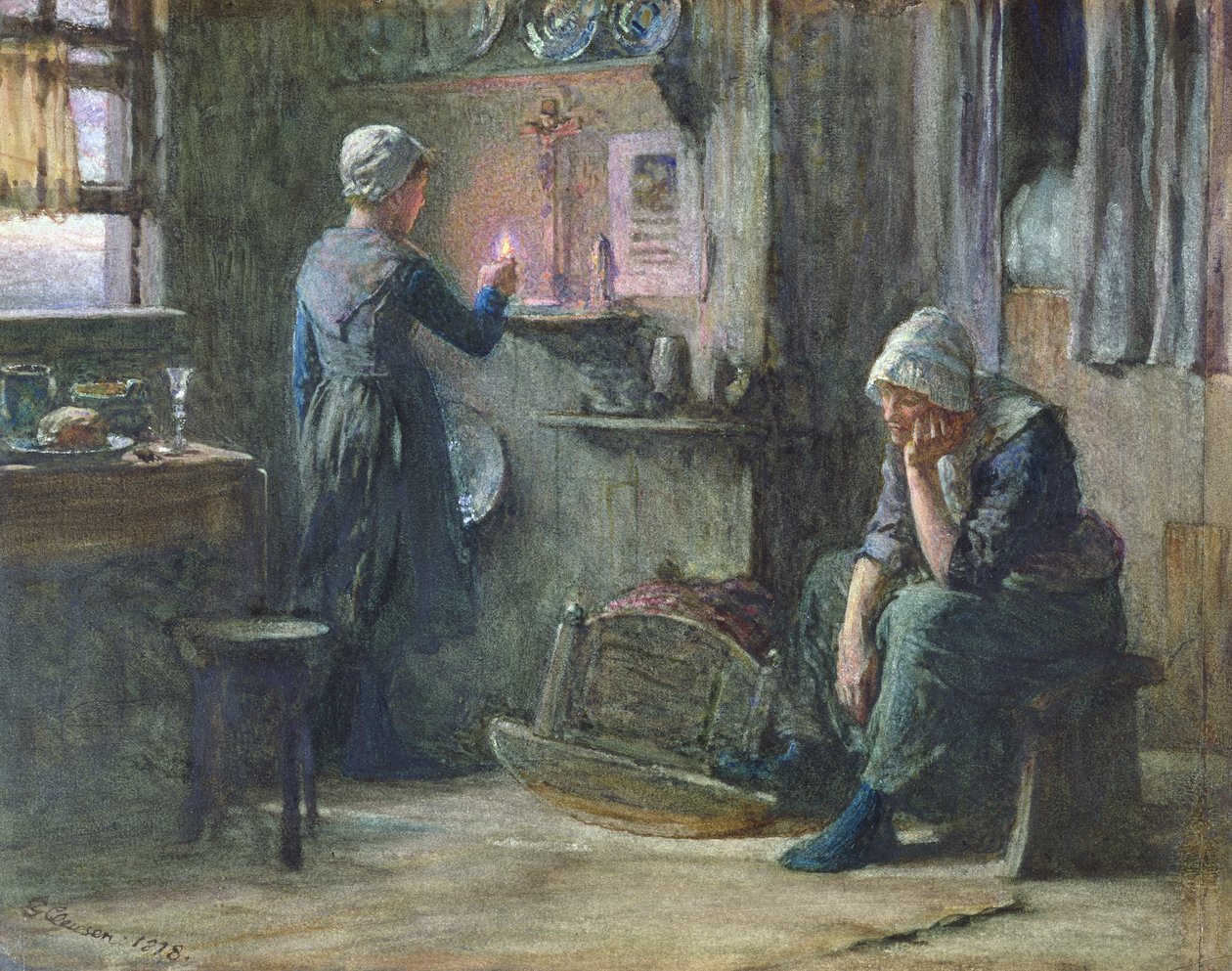 La fin de la journée, 1878 - George Clausen