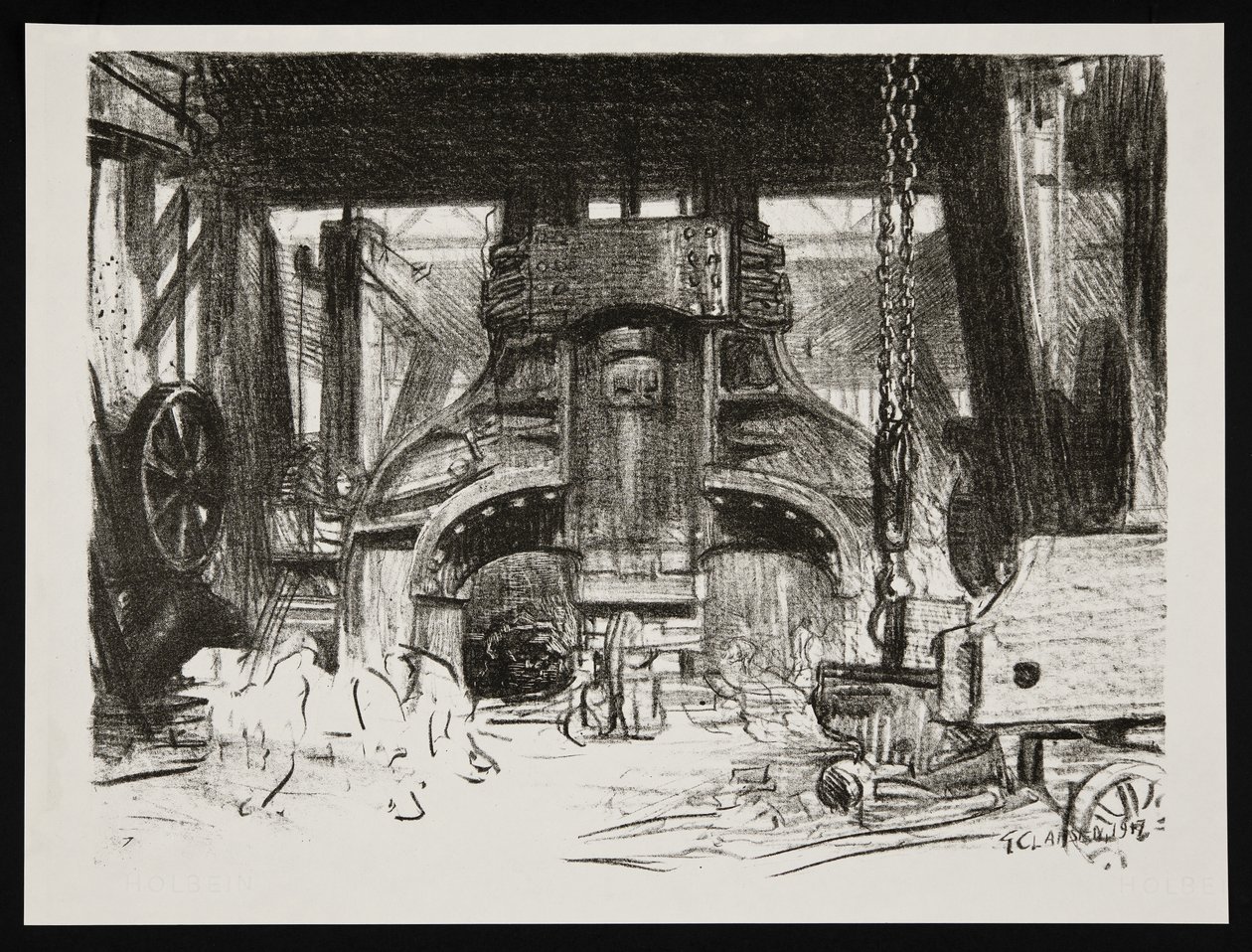 Le grand marteau - George Clausen