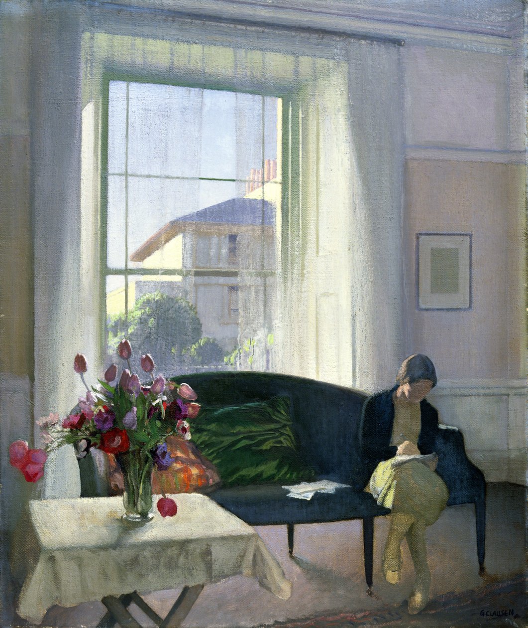 La chambre tranquille - George Clausen