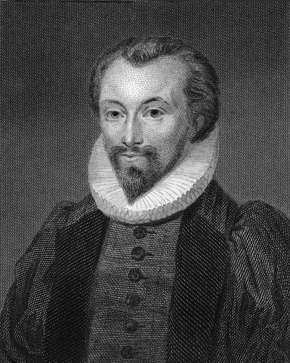 Portrait du poète John Donne 1572-1631 - George Clint