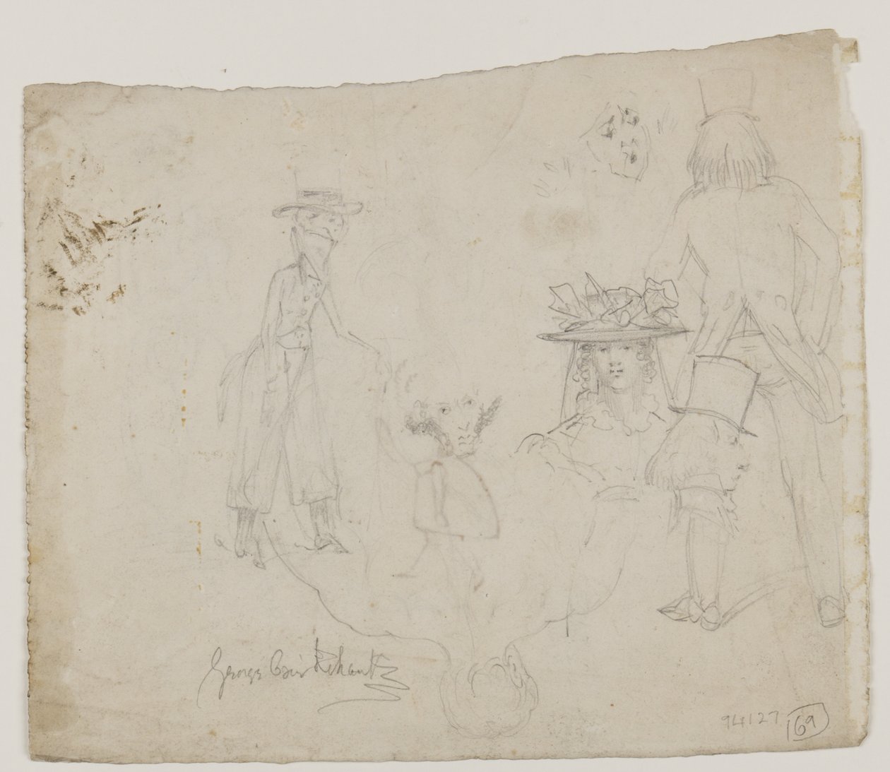 Études de caractères - George Cruikshank