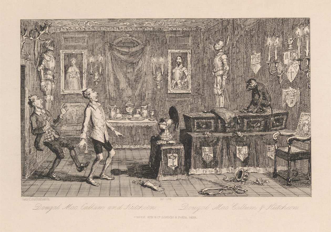 Dougal Mac Callum et Hutcheon - George Cruikshank