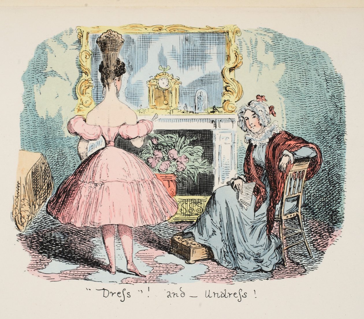 Habillé et déshabillé, pub. 1832 - George Cruikshank