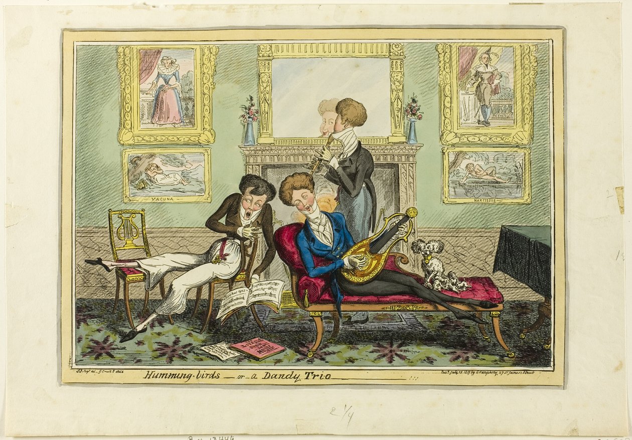 Colibris, ou Un Trio Dandy - George Cruikshank