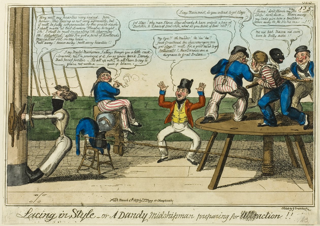 Le laçage avec style - George Cruikshank