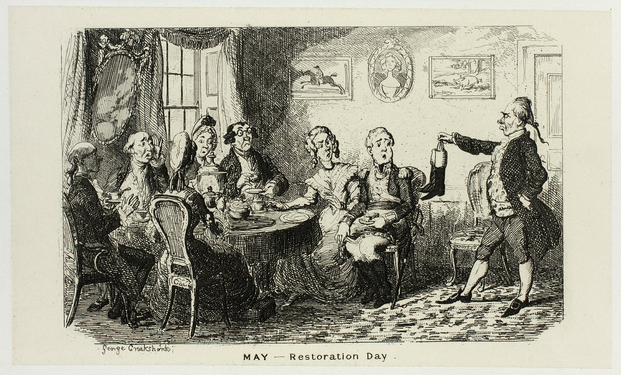 Mai - Journée de restauration des gravures sur acier de George Cruikshank pour les Comic Almanacks : 1835-1853 - George Cruikshank