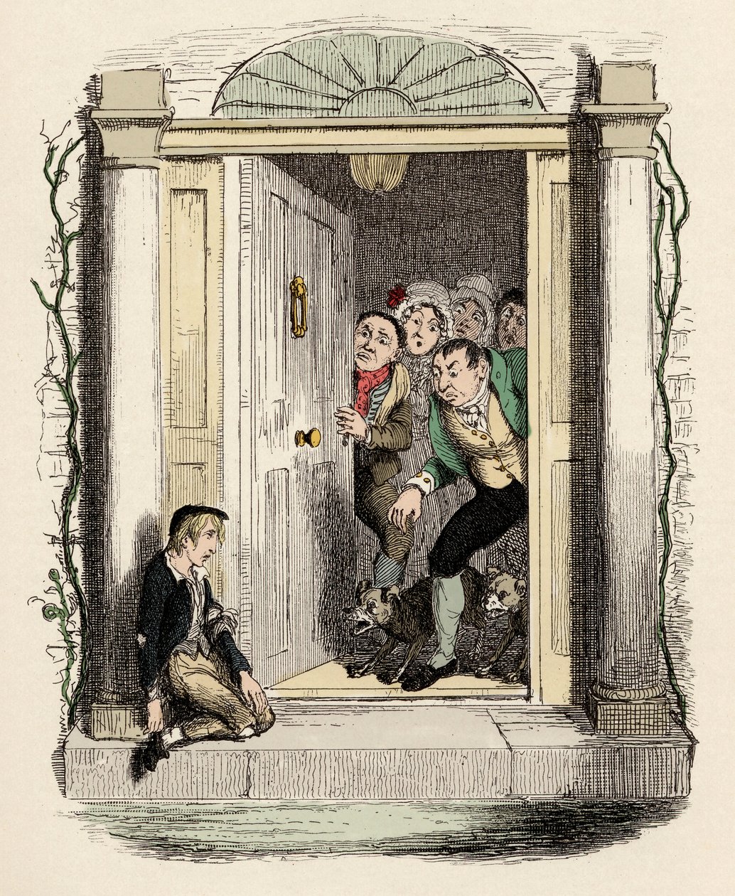Oliver blessé et épuisé demande de l