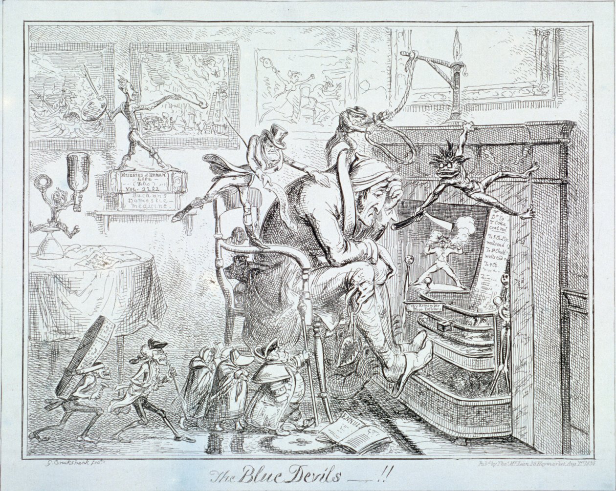 Les Diables Bleus - George Cruikshank