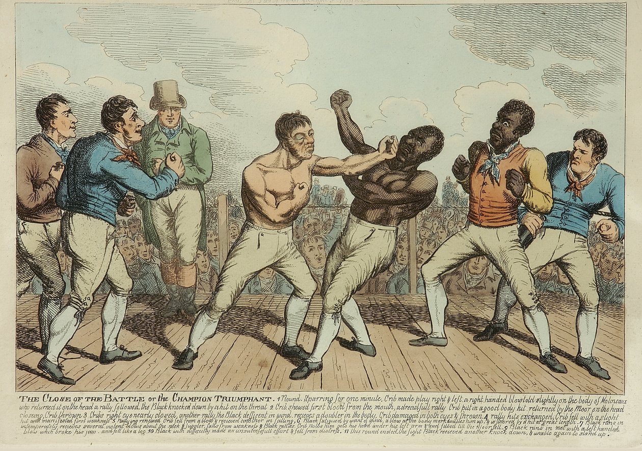 La fin de la bataille triomphante - George Cruikshank