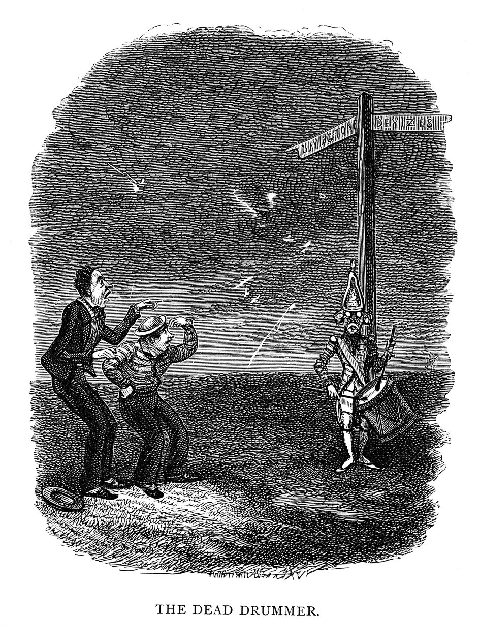 Le tambour mort, 1840 - George Cruikshank