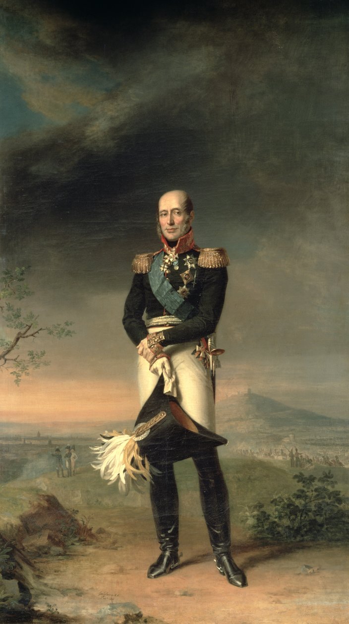 Portrait du prince Mikhaïl Barclay de Tolly - George Dawe