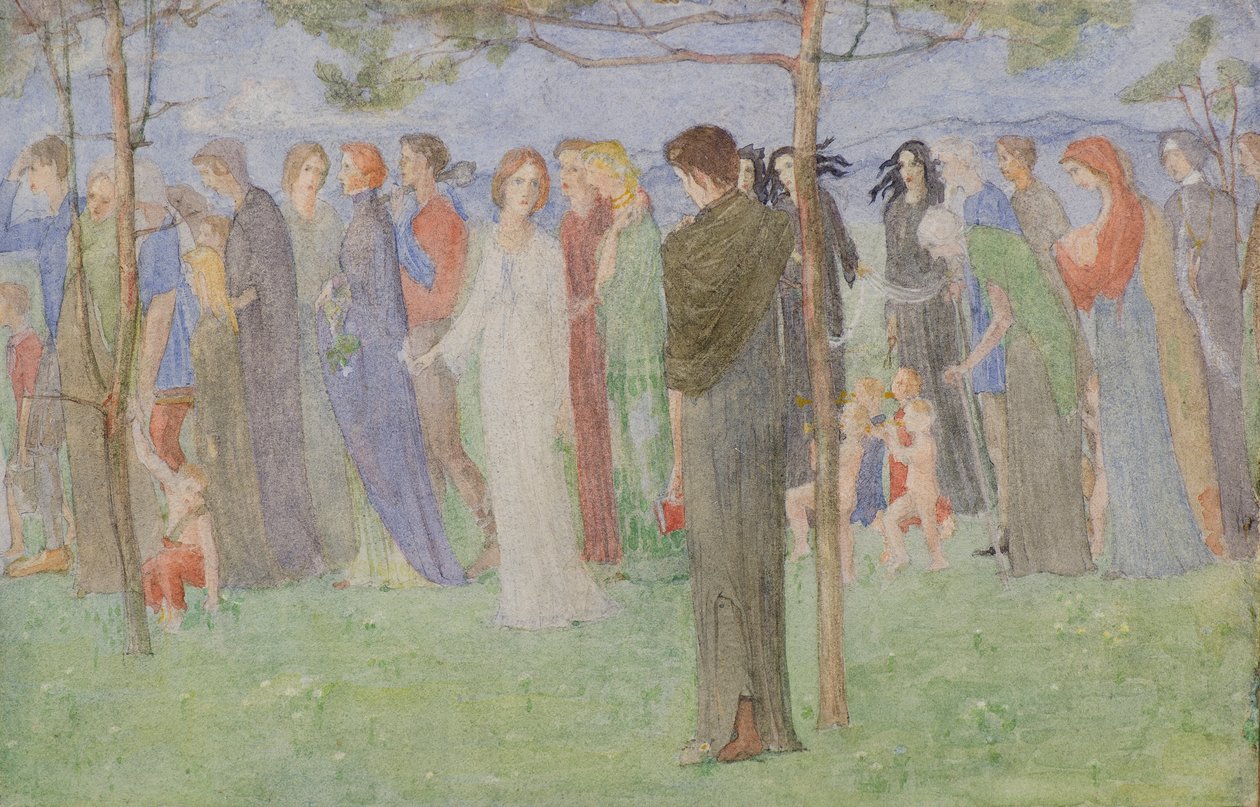 Une procession, vers 1898 - George Dutch Davidson