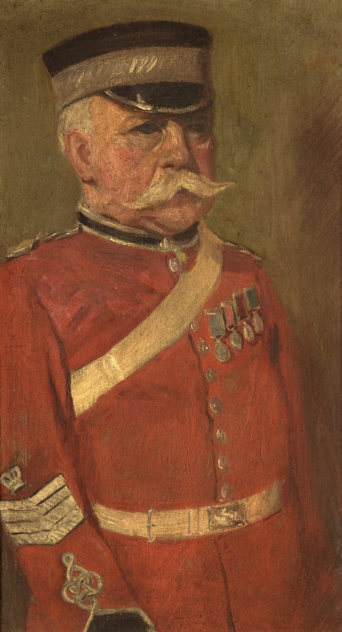 Portrait de Jas George, R.N. & 3e, vers 1920 - George Edmund Butler