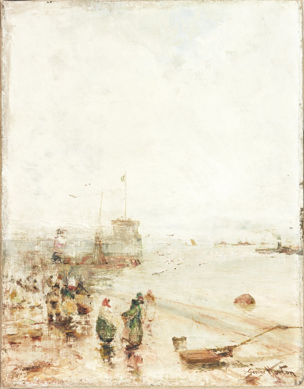 Quai de pêche de North Shields - George Edward Horton