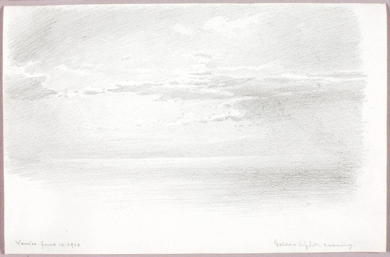 Lumière dorée, soirée - George Elbert Burr