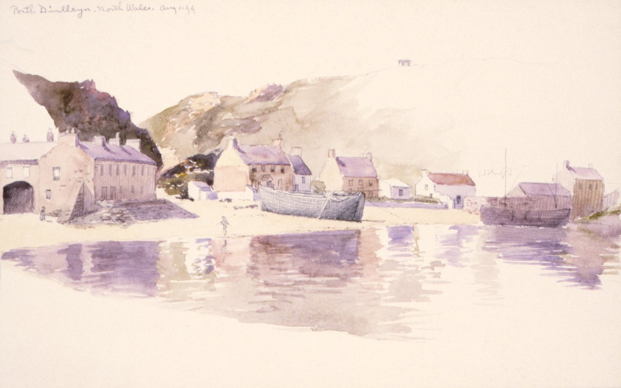 Porth Dinlleyn, nord du Pays de Galles, 1899 - George Elbert Burr