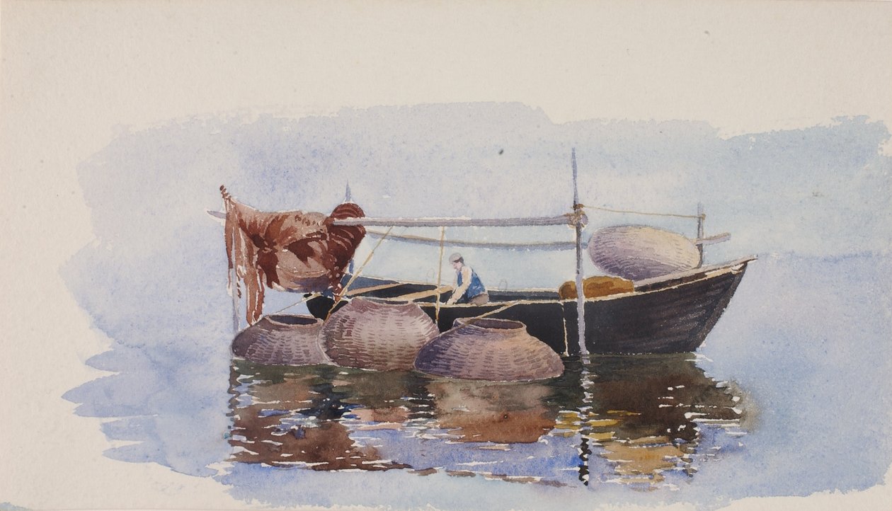 Sans titre - Bateau de pêche - George Elbert Burr