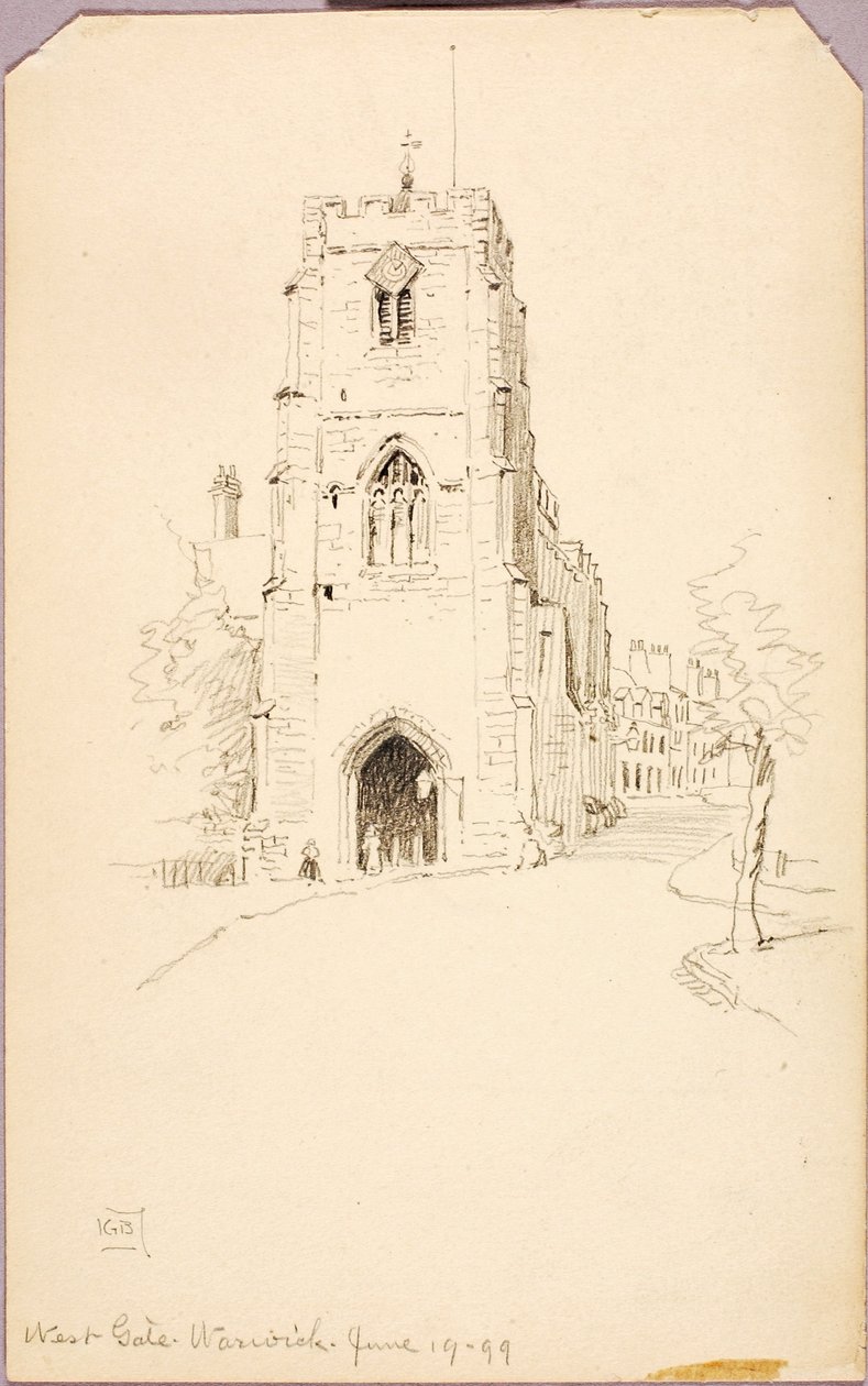 West Gate, Warwick - George Elbert Burr