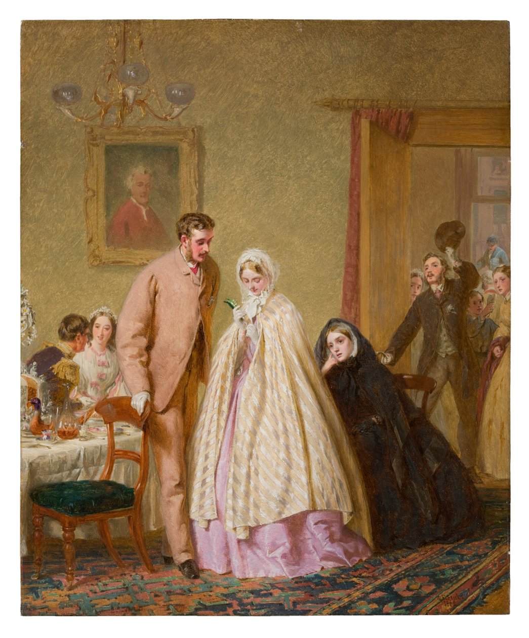 Le petit déjeuner de mariage, 1862 - George Elgar Hicks