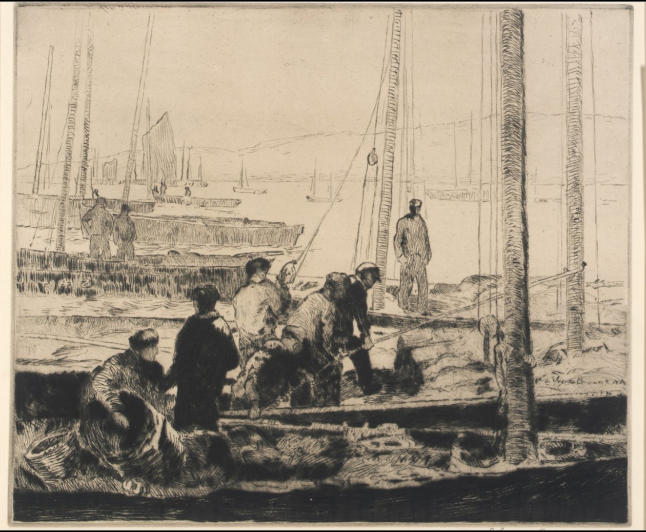 Flotte de sardines - George Elmer Browne