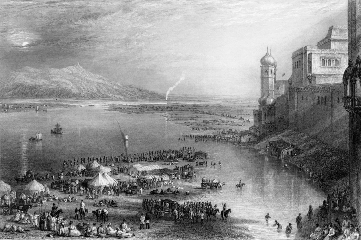Partie du Chaut, à Hurdwar, 1838 - George Francis White