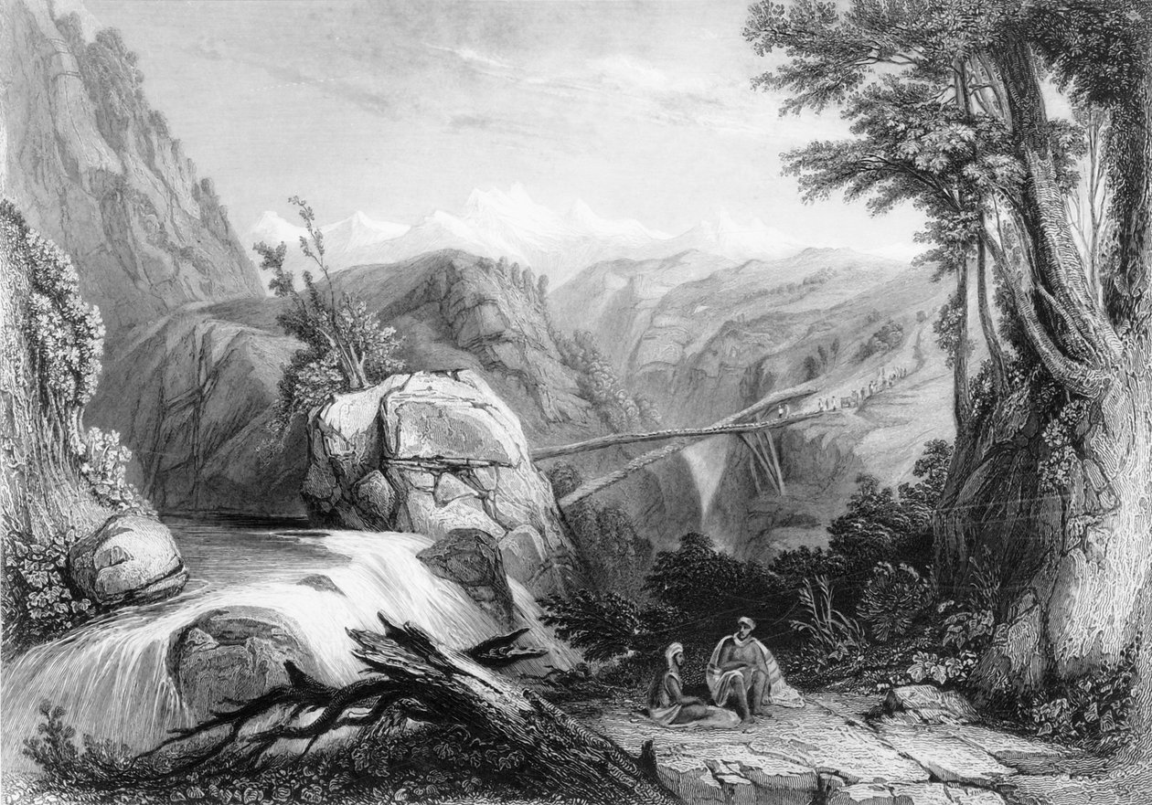 Vue près de Deobun - George Francis White