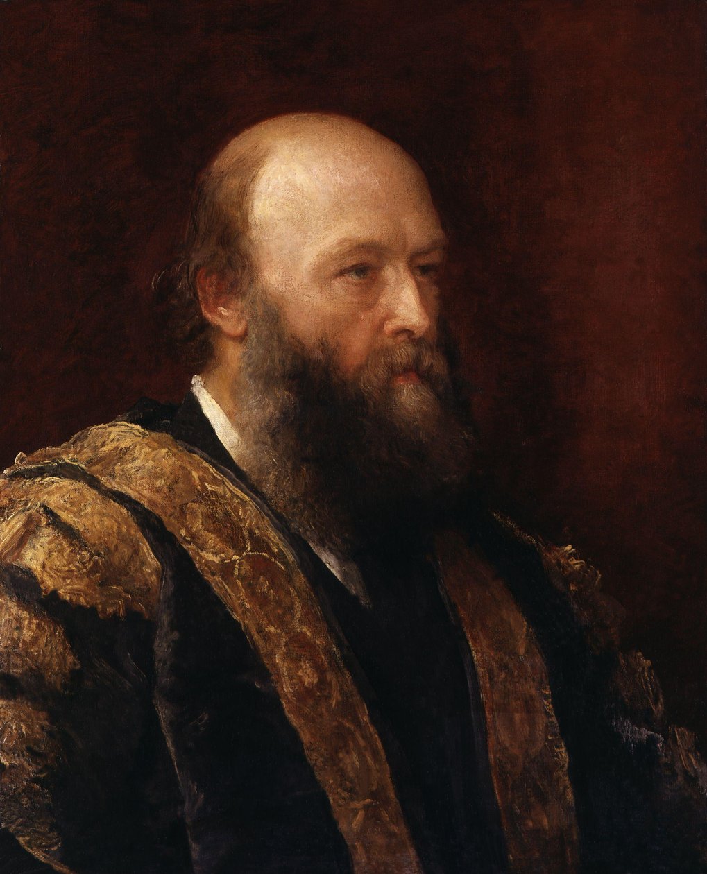 Portrait de Robert Gascoyne-Cecil, 3e marquis de Salisbury (1830-1903) - George Frederic Watts