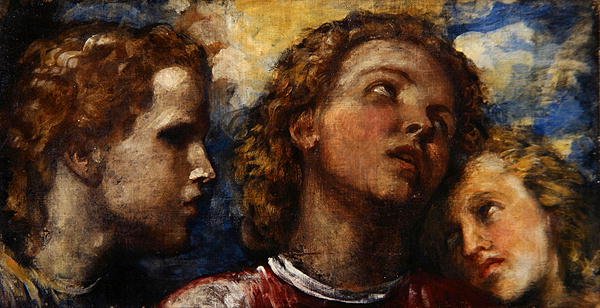 Esquisse de trois têtes - George Frederic Watts