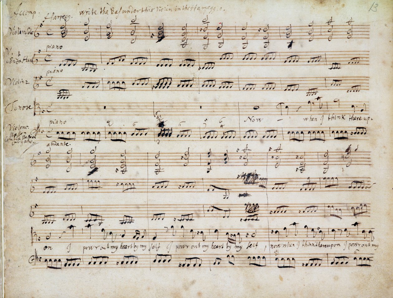 Aria de ténor, 