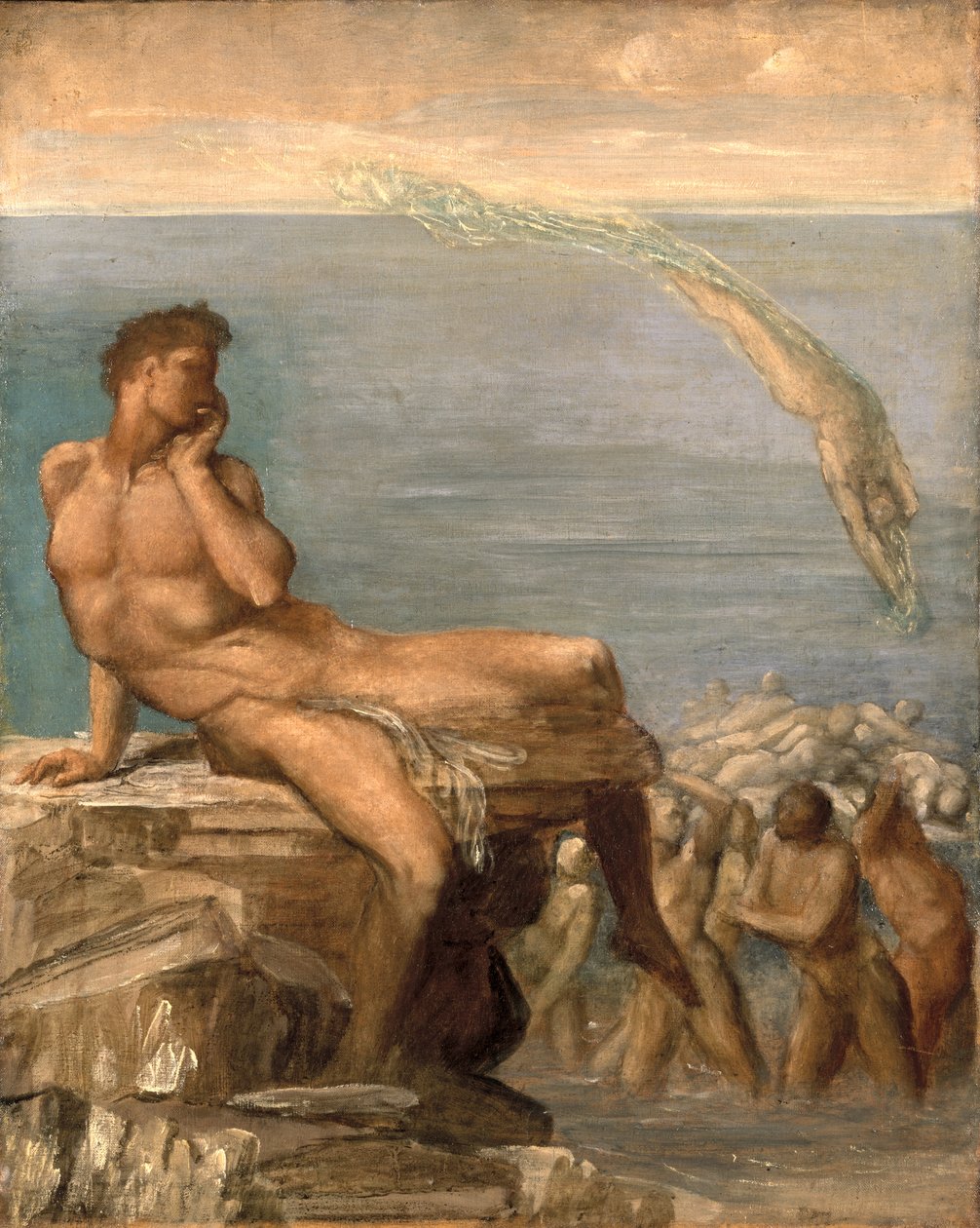 Le Génie de la poésie grecque, 1878 - George Frederick Watts