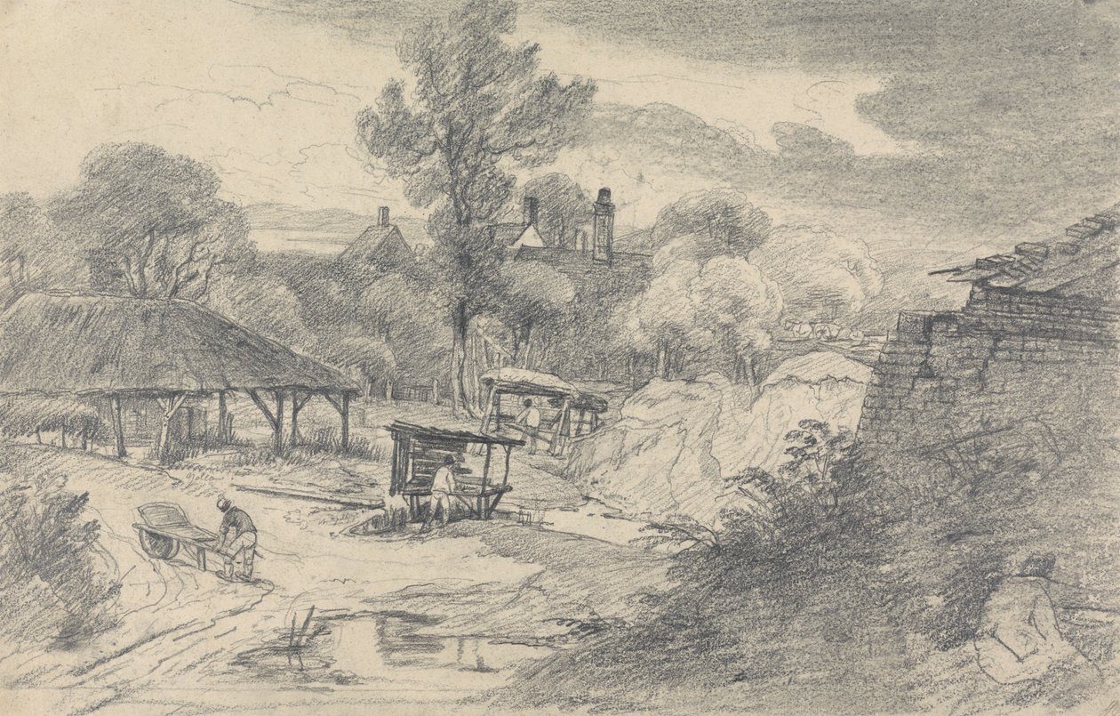 Une fosse à chaux - George Frost