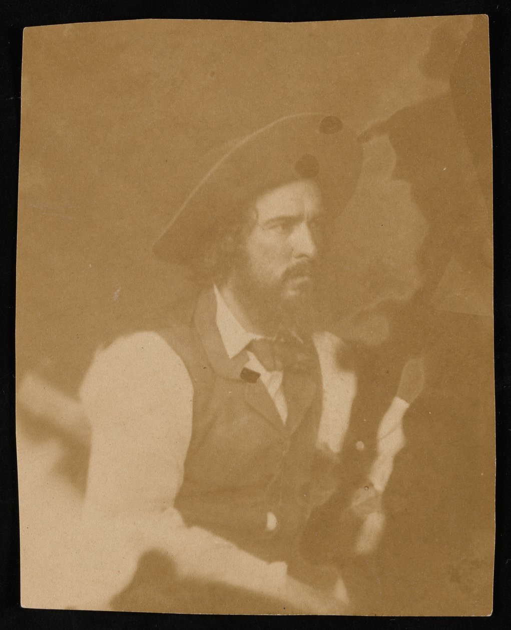 Portrait de Caleb Burwell Rowan Kennerly 1829-1861, avant 1861 - George Gibbs